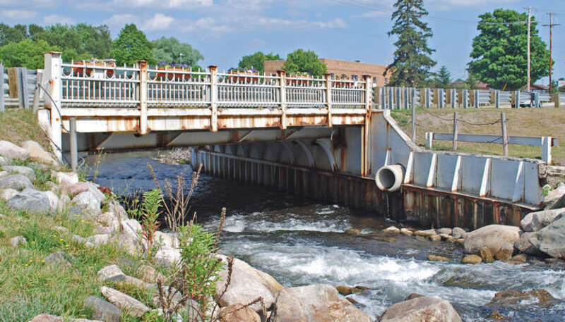 M-72-Au Sable River Bridge Grayling MI
