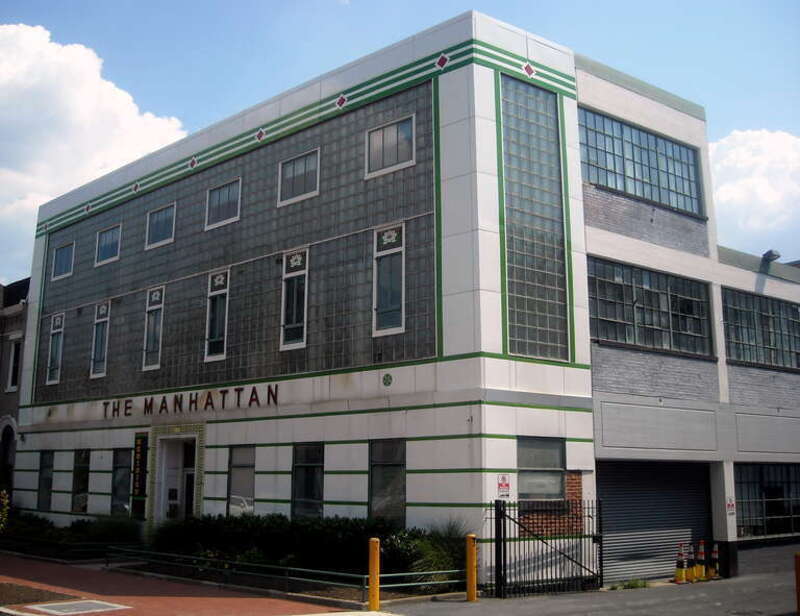 The Manhattan Laundry complex located at 1326-1346 Florida Avenue, NW in the U Street Corridor of Washington, D.C. Its comprised of three buildings constructed between 1877 to 1936:
West Building (Washington &amp;amp; Georgetown Railroad Company Car