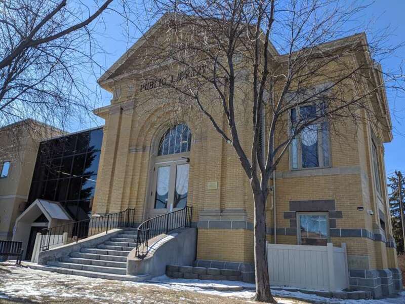The Pocatello Public Library building still serves as part of the Marshall Public Library.