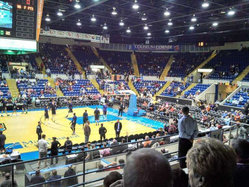 The MassMutual Center arena and convention center located in downtown Springfield, Massachusetts, USA.