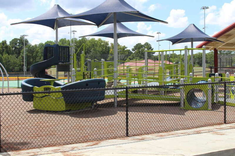 Playground in Miracle Field area of Freedom Park, Valdosta, Lowndes County, Georgia