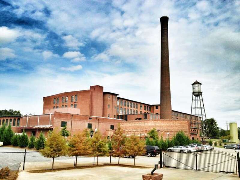 Monaghan Mill in Greenville, SC as it stands on September 30th, 2012.   The site has been converted into living spaces a few blocks from downtown Greenville.