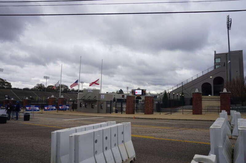 The Cramton Bowl in Montgomery, Alabama (United States).