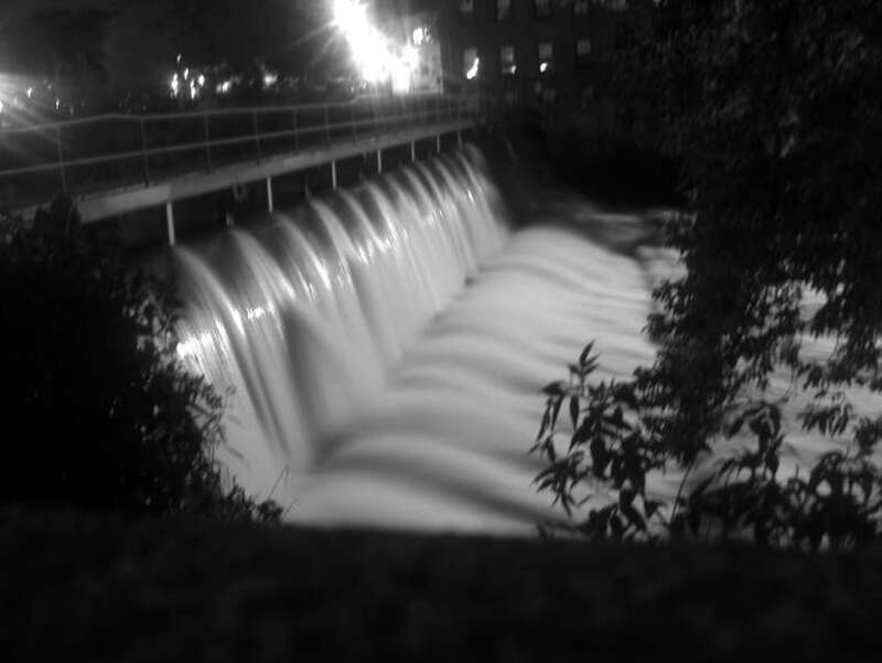 The Dam at the Boston Manufacturing Company in Waltham.