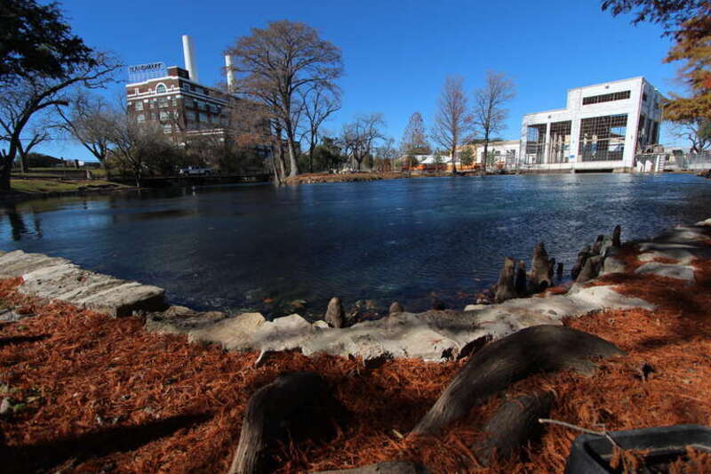 Portion of the Comal River at Landa Park New Braunfels