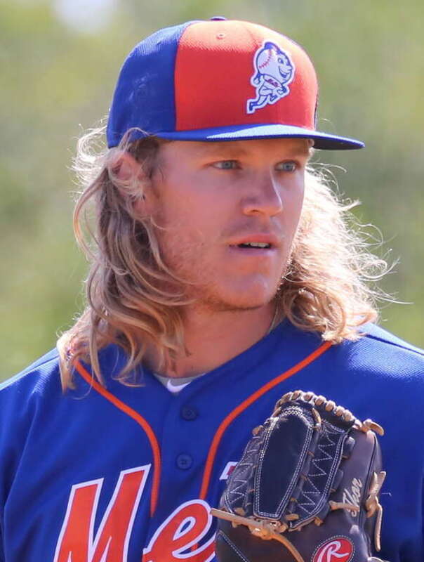 Noah Syndergaard with the New York Mets, February 28, 2016.