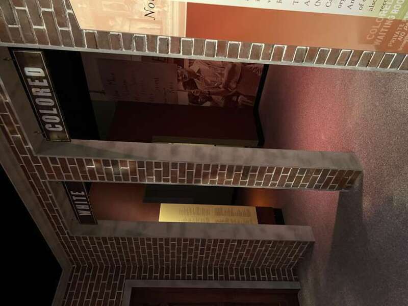 North Carolina Museum of History Colored White entrances