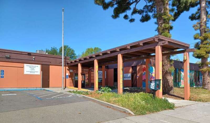 Oakland International High School in Oakland, California, United States.