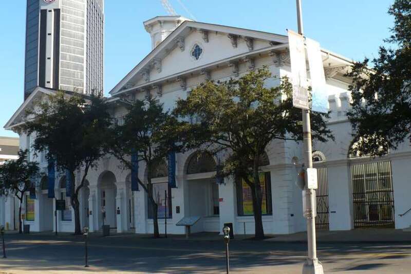 Old City Hall and Southern Market in Mobile, Alabama.  Currently home of the Museum of Mobile.