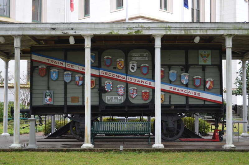 The Merci Train boxcar is a World War I era &quot;forty and eight&quot; located at the Old Louisiana State Capitol in Baton Rouge, Louisiana (United States).