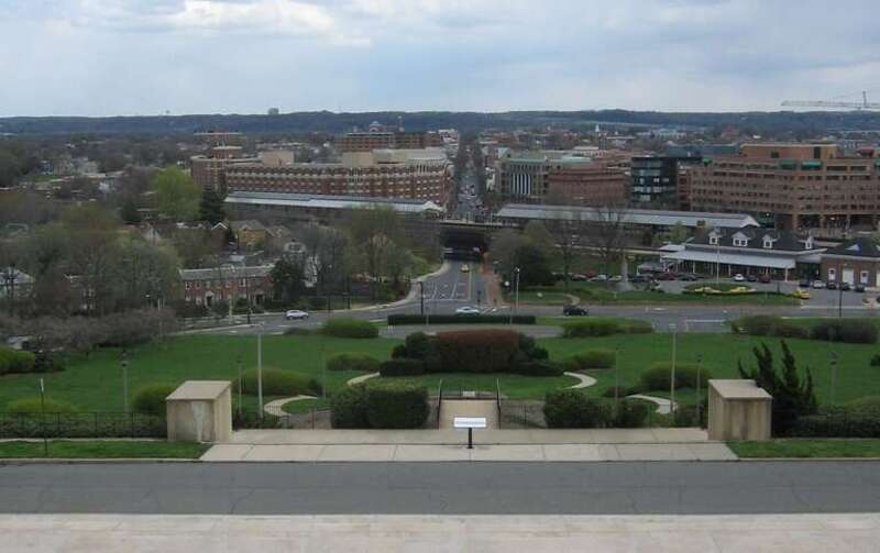 Old Town Alexandria from George Washington Masonic National Memorial