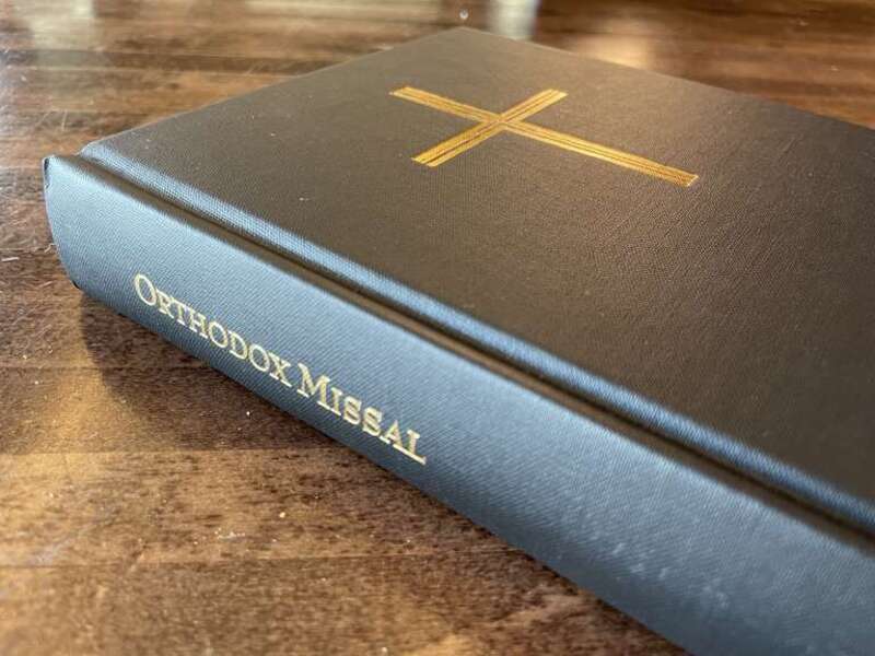 The 1995 edition of Orthodox Missal, an approved liturgical book of the Antiochian Western Rite Vicariate.