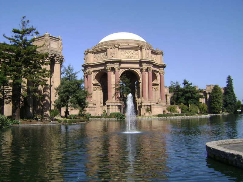 Palace of Fine Arts, San Francisco, California in Sept, 2012