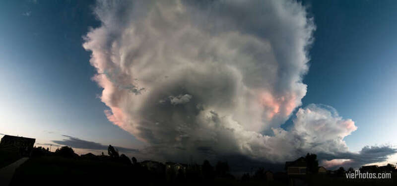 500px provided description: Every so often, incredible clouds would  form over our Parker neighborhood. This was taken right at sunset in mid June. [#Sunset ,#Clouds ,#Storm ,#Colorado ,#Denver ,#Parker ,#Cloudy Skies ,#Cloud Formation ,#Mile High