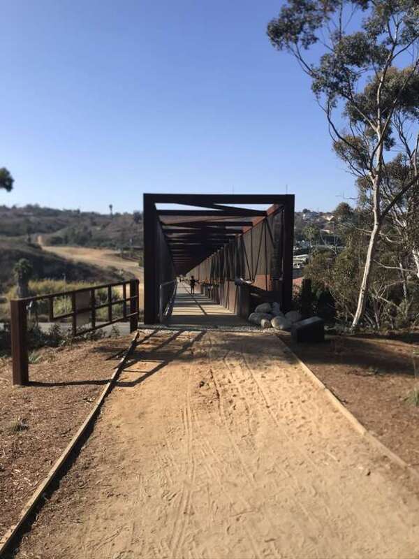 Park To Playa Trail Wildlife Crossing and Pedestrian Bridge connecting Kenneth Hahn State Recreation Area in the Baldwin Hills and Stoneview Nature Center in the Blair Hills neighborhood of Culver City, crossing over La Cienega Boulevard