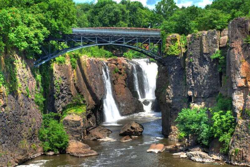 Great Falls of the Passaic River in Paterson, New Jersey.