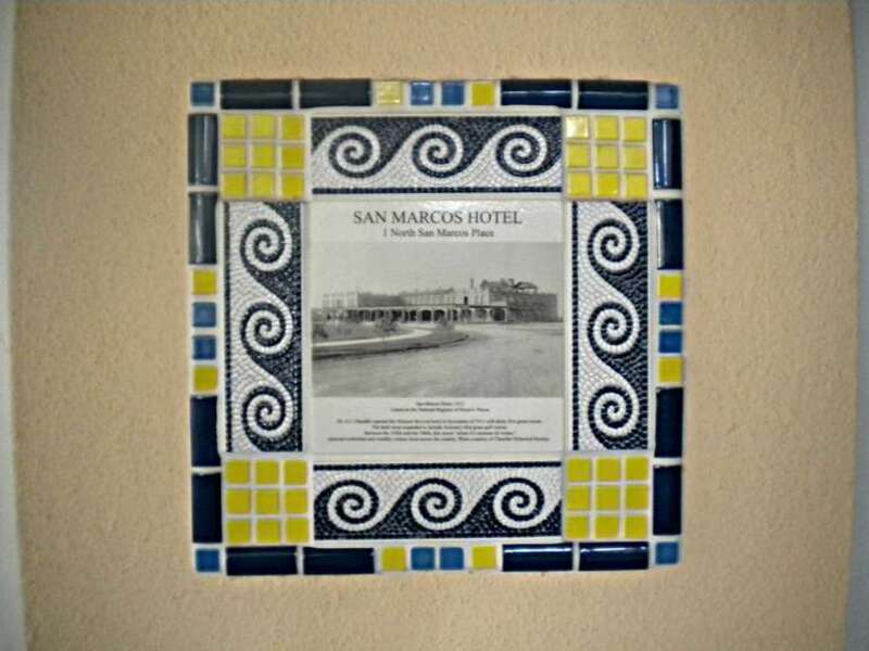 San Marcos Hotel plaque — in Maricopa County, Arizona.