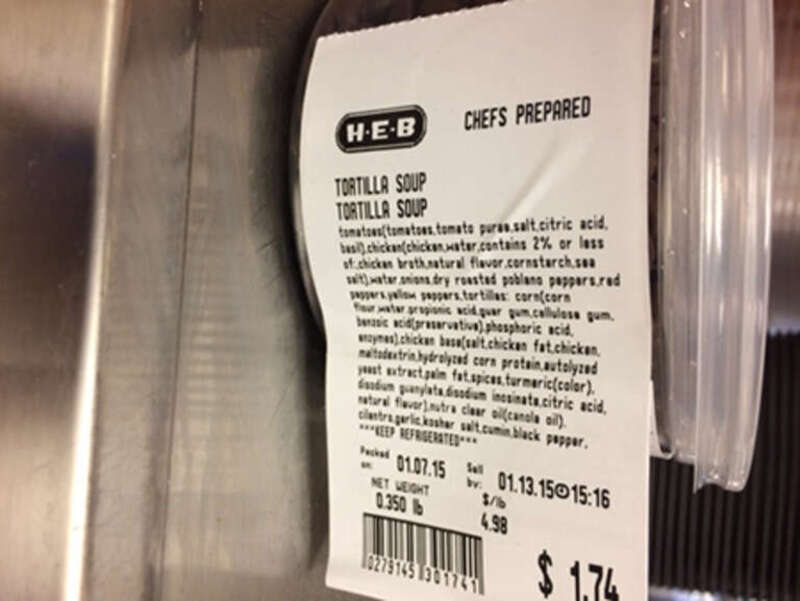 January 6, 2015 – Product Recall – H-E-B Issues a Voluntary Precautionary Recall for Certain Single Serving Soups Due to Potential Undeclared Peanut Allergens. For additional information, please refer to the company issued press release available on