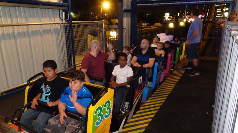 The loading station.