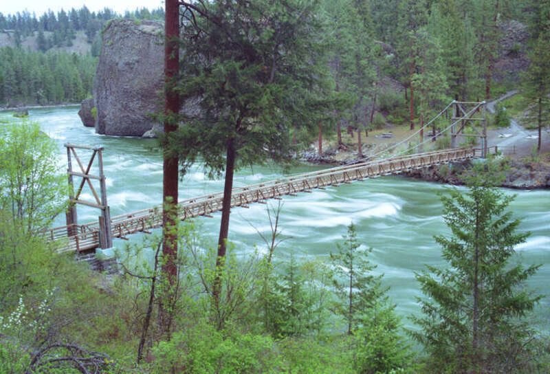 Riverside State Park Suspension Bridge