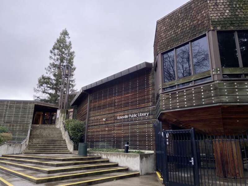 Roseville Public Library in Roseville, California.