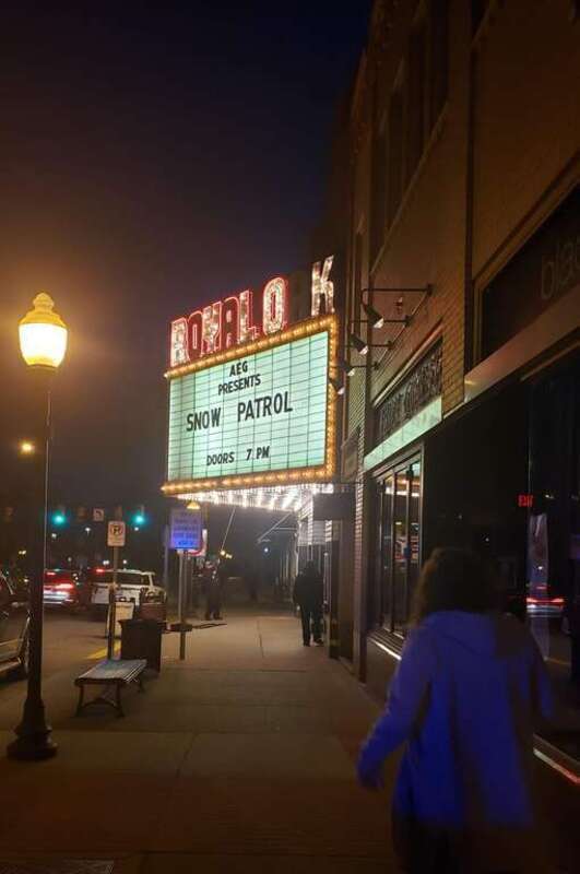 The marquee at the Royal Oak Music Theatre in Detroit, MI