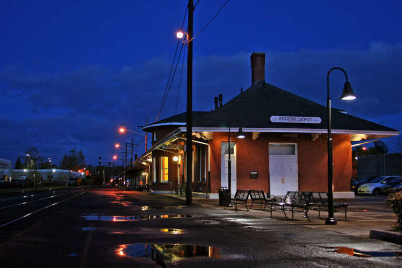 The historic Southern Pacific Passenger Depot (built 1908), located at 433 Willamette Street in Eugene, Oregon is listed on the US National Register of Historic Places (NRHP). The depot remains in active use as an Amtrak station.