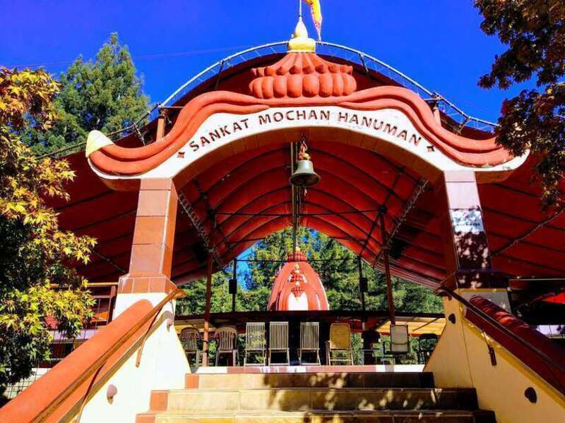 A Temple dedicated to Lord Hanuman at Mount Madona, Santa Cruz mountains, Californnia, US