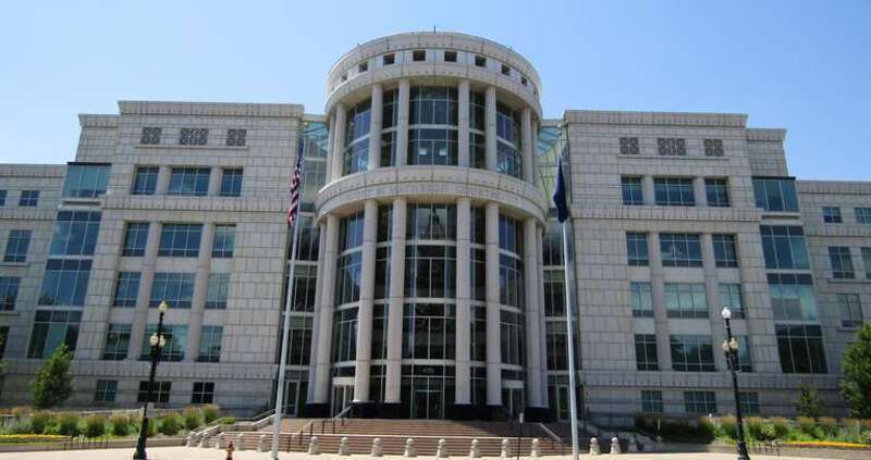 Courthouse building in Salt Lake City, Utah.