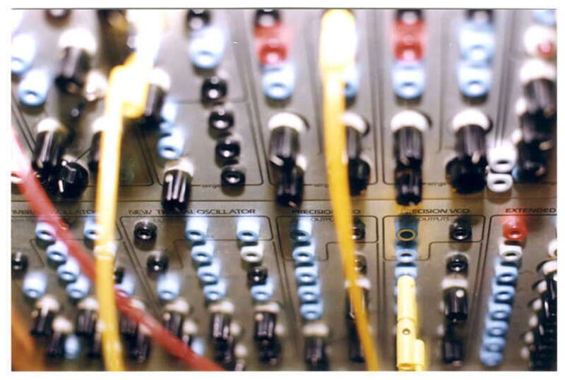 very old shot..i'm a fanatic for old modular synths