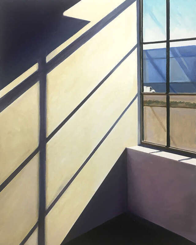 Painting by Allan Gorman