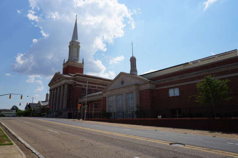 First United Methodist Church in Shreveport, Louisiana (United States).