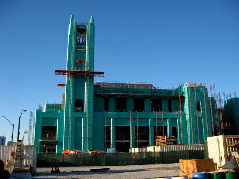 Construction of the Smith Center for the Performing Arts