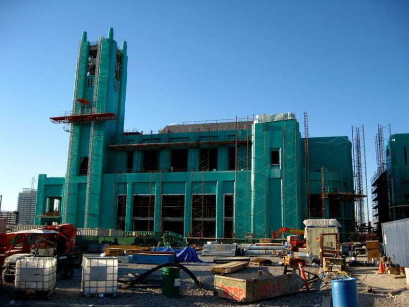 Construction of the Smith Center for the Performing Arts