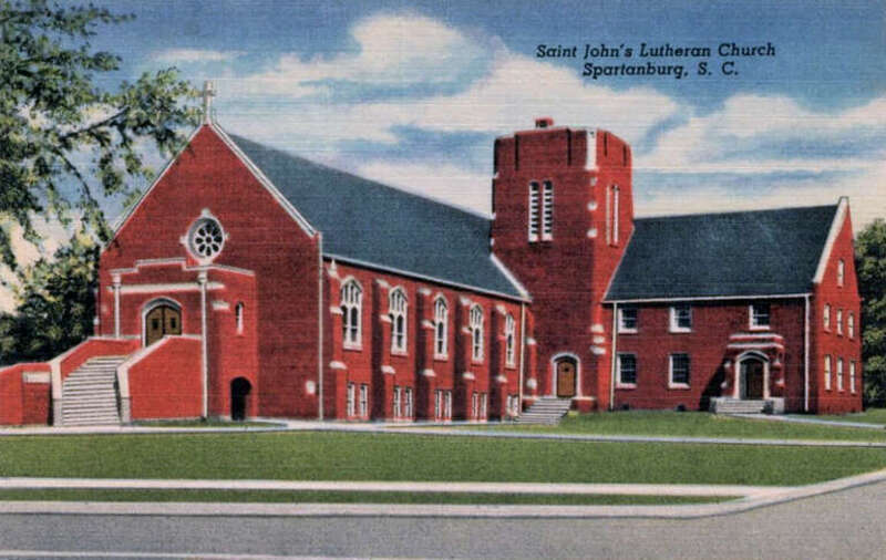 Photomechanical print (postcard) Divided back 
Printed by Curt Teich &amp;amp; Co. 
Church was dedicated June 4, 1949.