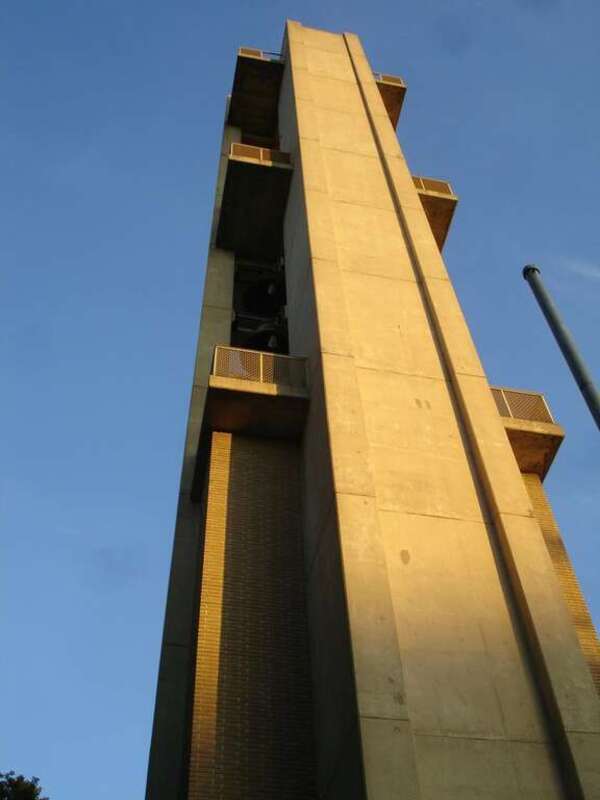 The Thomas Rees Memorial Carillon in Washington Park in Springfield, Illinois.