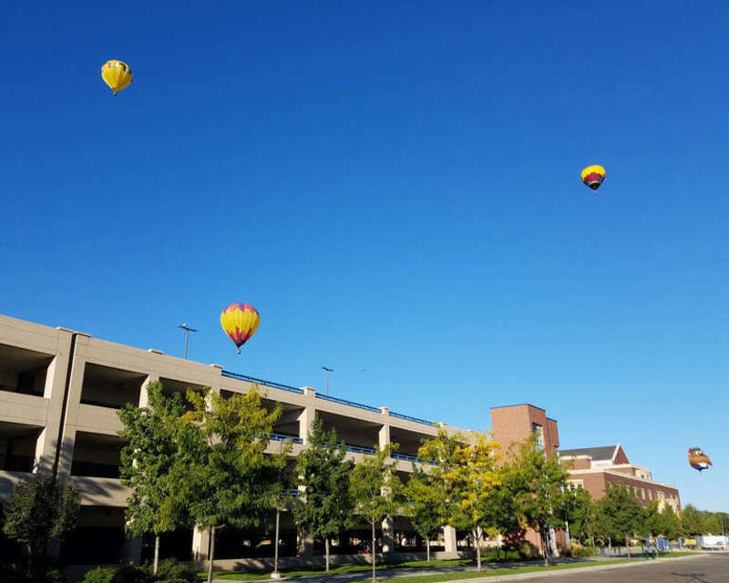 Spirit of Boise Balloon Classic 2018, held at Ann Morrison Park in Boise, Idaho.