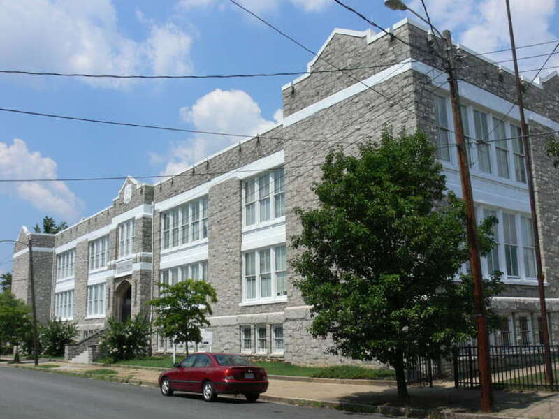 The former Springfield School in Richmond, Virginia; on the National Register of Historic Places