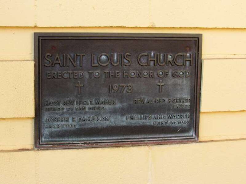 St. Louis Catholic Church in Cathedral City, California.