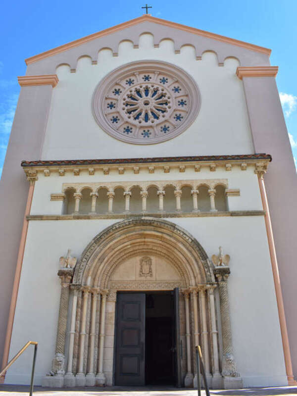 St. Patrick Catholic Church (1928) in Miami Beach, Florida.