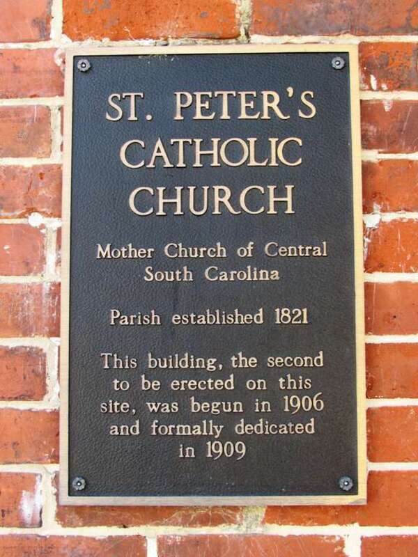 St. Peter's Catholic Church in Columbia, South Carolina.