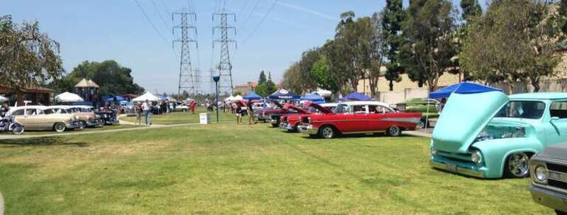 Photo of stanton car show in Stanton Park.  This is an annual event that brings out many local car enthusiasts.