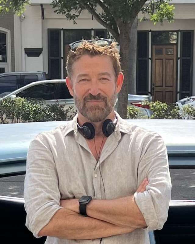 Steven Brand directing Joe Baby in Mississippi