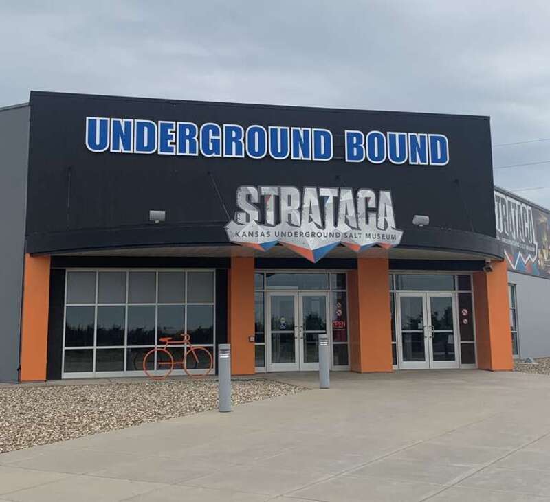 Hutchinson, KS's Strataca salt museum as seen post-2010s renovation