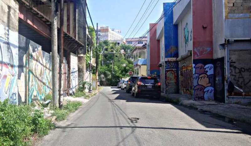 Street in Hipódromo, Santurce, San Juan, Puerto Rico
