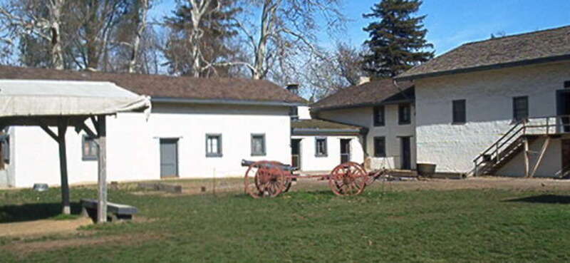 I, Moncrief, took this photo of Sutter's Fort in Sacramento in 2002