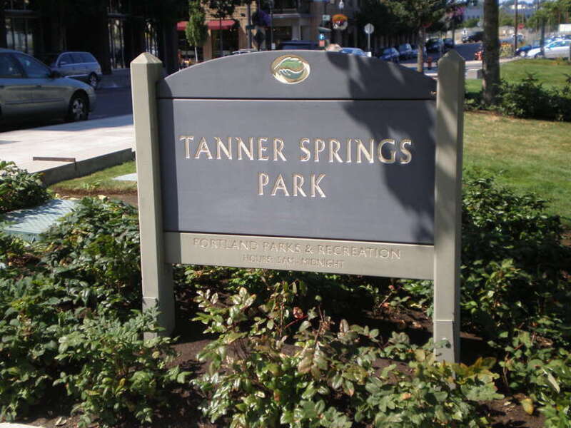 Tanner Spring Park in Portland, Oregon in 2009