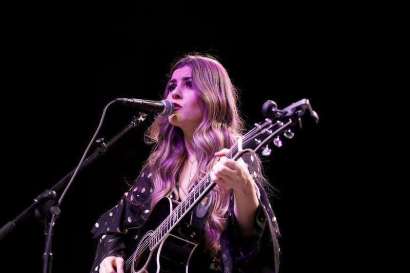 Tenille Arts performing in October 2018