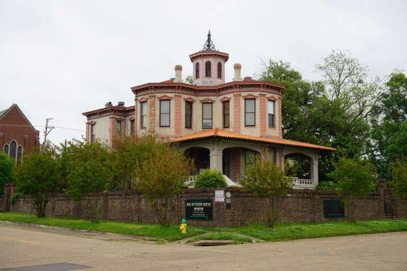 The Ace of Clubs House in Texarkana, Texas (United States).