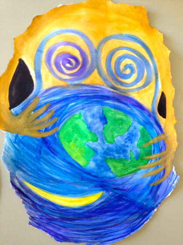 Painting of Birth of World